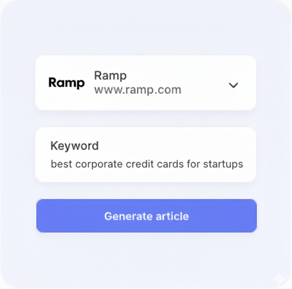 Content creation workflow illustration